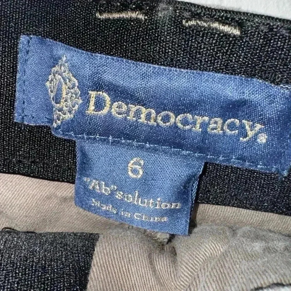 Democracy “Ab”solution Pants Size 6 - Picture 5 of 5